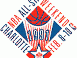 1990-1991 ALL STAR GAME CHARLOTTE